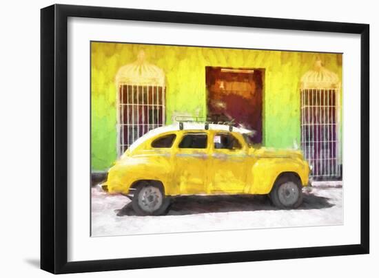 Cuba Painting - Old Havana-Philippe Hugonnard-Framed Art Print