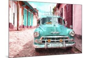 Cuba Painting - On the Way to Havana-Philippe Hugonnard-Mounted Art Print