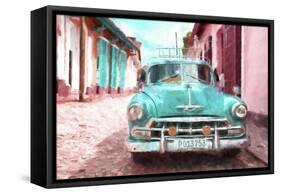 Cuba Painting - On the Way to Havana-Philippe Hugonnard-Framed Stretched Canvas