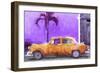 Cuba Painting - Orange Chevrolet-Philippe Hugonnard-Framed Premium Giclee Print