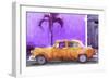 Cuba Painting - Orange Chevrolet-Philippe Hugonnard-Framed Premium Giclee Print