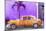 Cuba Painting - Orange Chevrolet-Philippe Hugonnard-Mounted Art Print