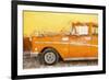 Cuba Painting - Orange Sensation-Philippe Hugonnard-Framed Art Print