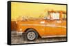 Cuba Painting - Orange Sensation-Philippe Hugonnard-Framed Stretched Canvas