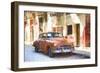 Cuba Painting - Orange Street-Philippe Hugonnard-Framed Art Print