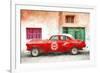 Cuba Painting - Pontiac 1953-Philippe Hugonnard-Framed Art Print