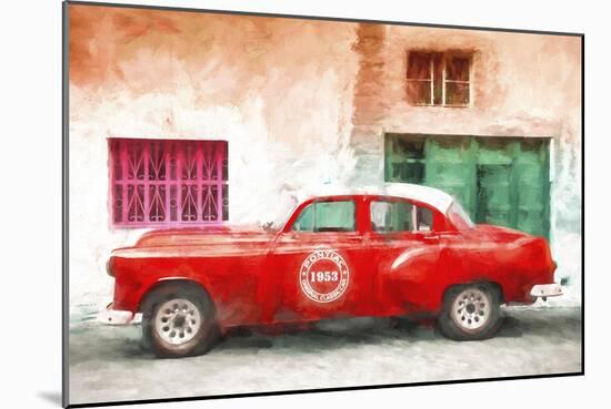 Cuba Painting - Pontiac 1953-Philippe Hugonnard-Mounted Art Print
