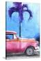 Cuba Painting - Rasberry Chevy-Philippe Hugonnard-Stretched Canvas