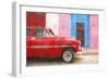 Cuba Painting - Sensual Red-Philippe Hugonnard-Framed Art Print