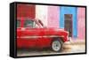 Cuba Painting - Sensual Red-Philippe Hugonnard-Framed Stretched Canvas