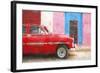 Cuba Painting - Sensual Red-Philippe Hugonnard-Framed Art Print