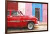 Cuba Painting - Sensual Red-Philippe Hugonnard-Framed Art Print