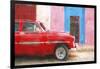 Cuba Painting - Sensual Red-Philippe Hugonnard-Framed Art Print