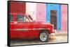 Cuba Painting - Sensual Red-Philippe Hugonnard-Framed Stretched Canvas