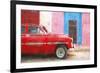 Cuba Painting - Sensual Red-Philippe Hugonnard-Framed Art Print