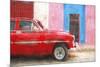 Cuba Painting - Sensual Red-Philippe Hugonnard-Mounted Art Print