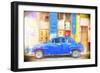 Cuba Painting - Street Colors-Philippe Hugonnard-Framed Art Print