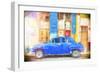 Cuba Painting - Street Colors-Philippe Hugonnard-Framed Art Print