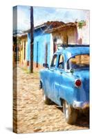 Cuba Painting - Summer Day-Philippe Hugonnard-Stretched Canvas