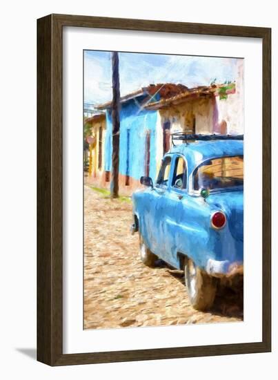 Cuba Painting - Summer Day-Philippe Hugonnard-Framed Art Print