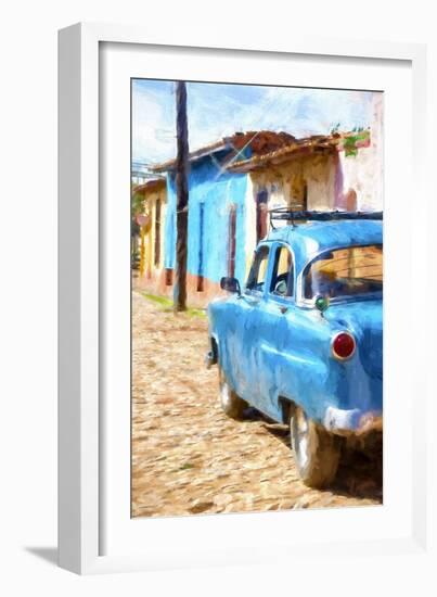 Cuba Painting - Summer Day-Philippe Hugonnard-Framed Art Print