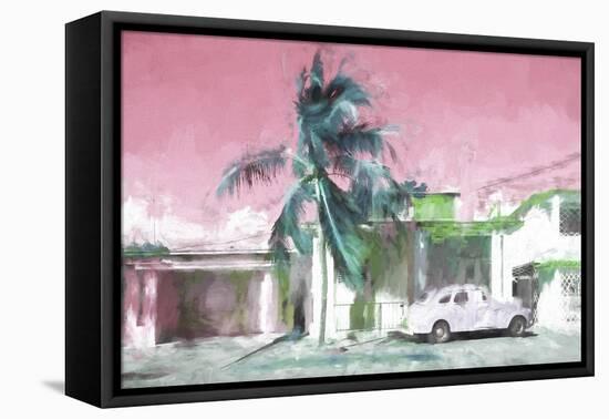 Cuba Painting - Summer Scent-Philippe Hugonnard-Framed Stretched Canvas