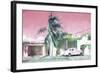 Cuba Painting - Summer Scent-Philippe Hugonnard-Framed Art Print