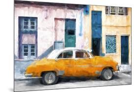 Cuba Painting - Summers Colors-Philippe Hugonnard-Mounted Art Print