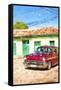 Cuba Painting - Sunday Afternoon-Philippe Hugonnard-Framed Stretched Canvas