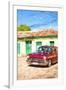 Cuba Painting - Sunday Afternoon-Philippe Hugonnard-Framed Art Print