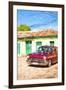 Cuba Painting - Sunday Afternoon-Philippe Hugonnard-Framed Art Print