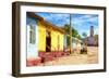 Cuba Painting - Sunday Morning-Philippe Hugonnard-Framed Art Print