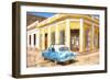 Cuba Painting - Sunny Day-Philippe Hugonnard-Framed Art Print