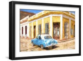 Cuba Painting - Sunny Day-Philippe Hugonnard-Framed Art Print