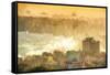 Cuba Painting - Sunset on the Havana-Philippe Hugonnard-Framed Stretched Canvas