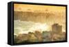 Cuba Painting - Sunset on the Havana-Philippe Hugonnard-Framed Stretched Canvas