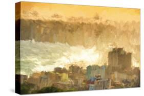 Cuba Painting - Sunset on the Havana-Philippe Hugonnard-Stretched Canvas