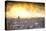Cuba Painting - Sunset over the city of Havana-Philippe Hugonnard-Stretched Canvas