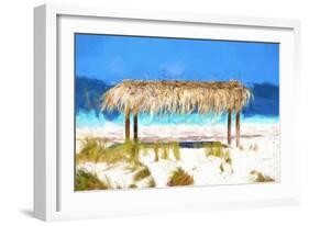 Cuba Painting - Sunshade-Philippe Hugonnard-Framed Art Print