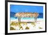 Cuba Painting - Sunshade-Philippe Hugonnard-Framed Art Print