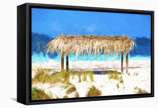 Cuba Painting - Sunshade-Philippe Hugonnard-Framed Stretched Canvas