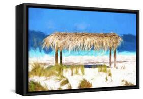 Cuba Painting - Sunshade-Philippe Hugonnard-Framed Stretched Canvas