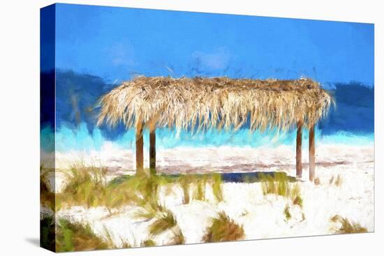 Cuba Painting - Sunshade-Philippe Hugonnard-Stretched Canvas