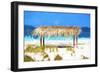 Cuba Painting - Sunshade-Philippe Hugonnard-Framed Premium Giclee Print