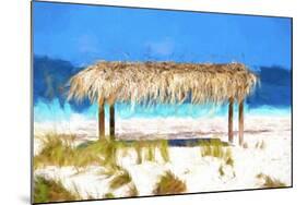 Cuba Painting - Sunshade-Philippe Hugonnard-Mounted Art Print