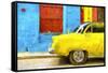 Cuba Painting - Taxi Back-Philippe Hugonnard-Framed Stretched Canvas