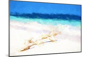 Cuba Painting - The Sea-Philippe Hugonnard-Mounted Art Print