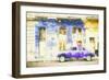 Cuba Painting - Touch of Purple to Havana-Philippe Hugonnard-Framed Premium Giclee Print