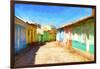 Cuba Painting - Trinidad-Philippe Hugonnard-Framed Art Print