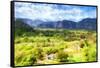 Cuba Painting - Vinales-Philippe Hugonnard-Framed Stretched Canvas